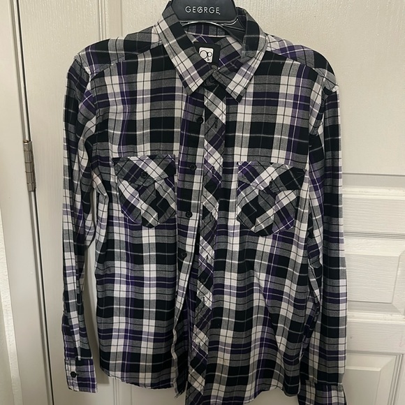 OP squared casual button up shirt - Picture 1 of 2